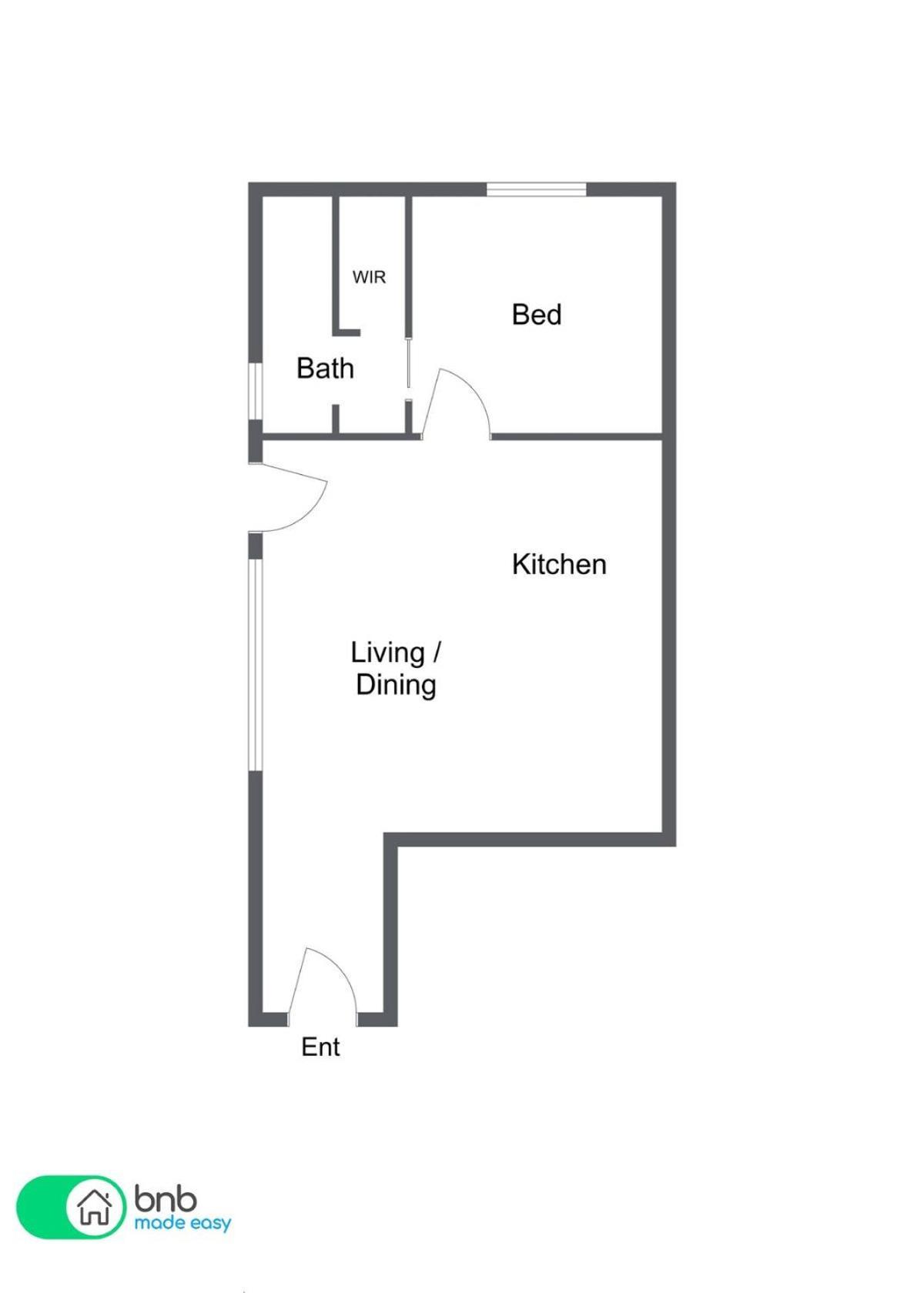 Apartment Blue Door 2 - Spacious Cbd